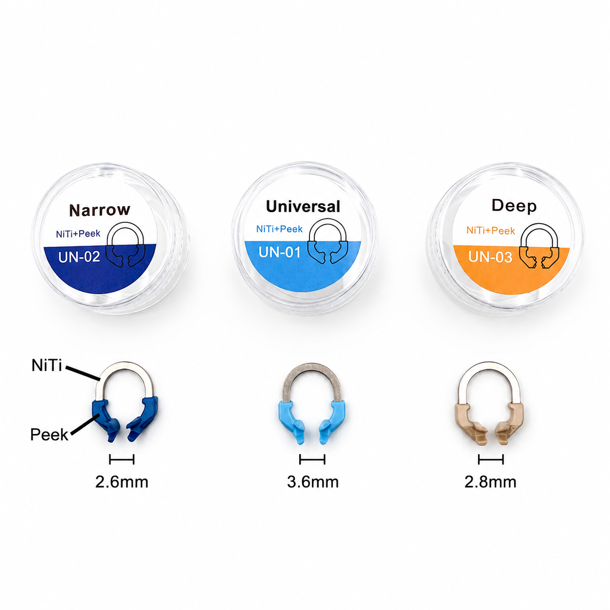 Niti-Forming Sheet Clip