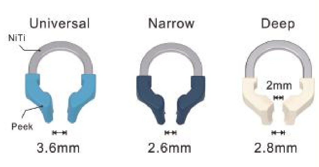 Niti-Forming Sheet Clip